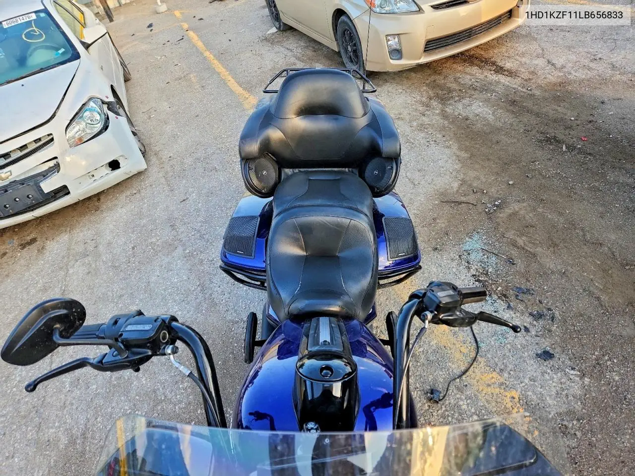 2020 Harley-Davidson Fltrk VIN: 1HD1KZF11LB656833 Lot: 60675166