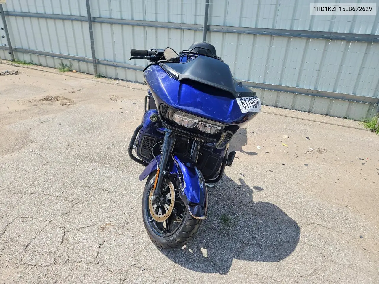 2020 Harley-Davidson Fltrk VIN: 1HD1KZF15LB672629 Lot: 61795266