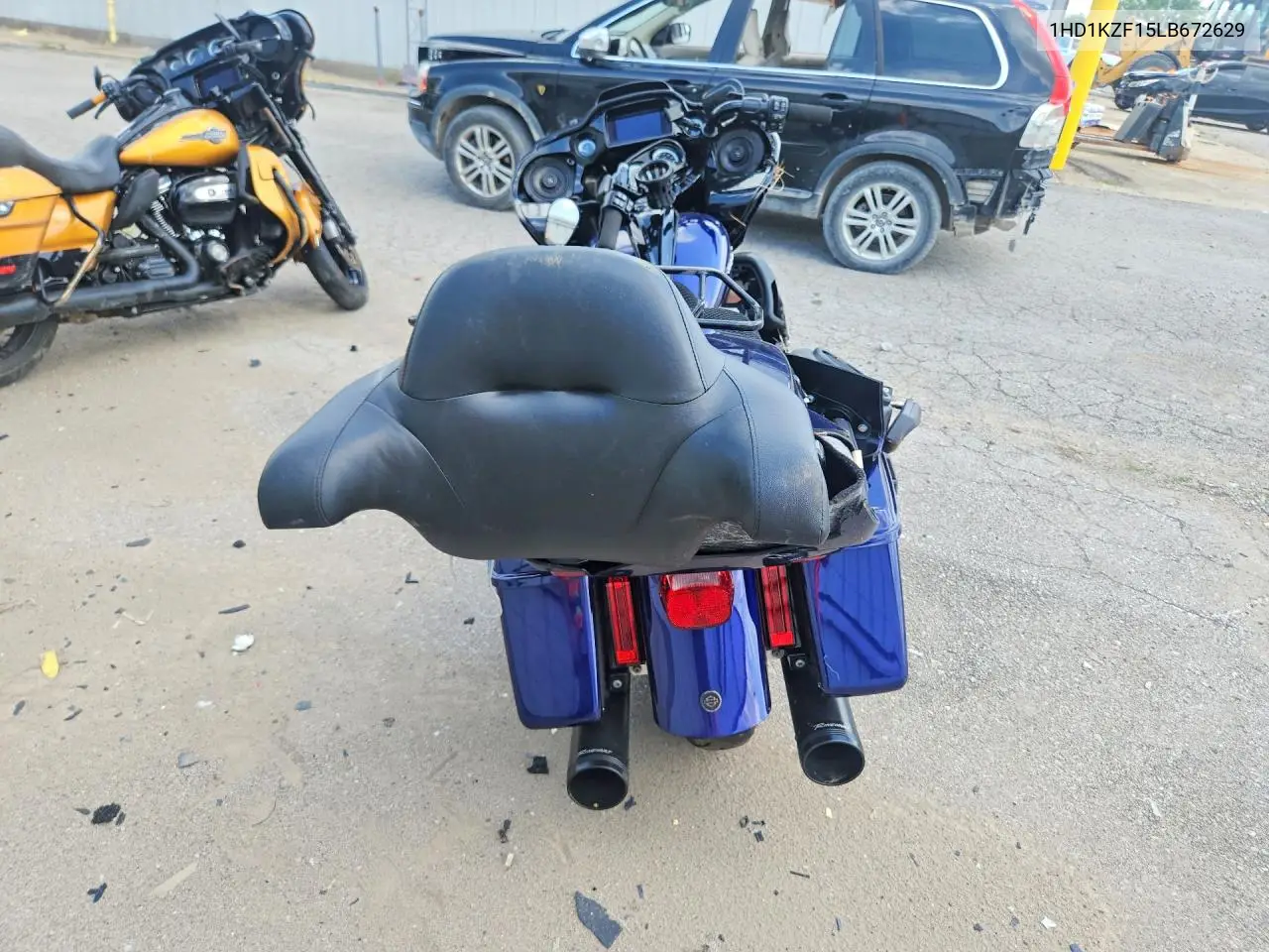 2020 Harley-Davidson Fltrk VIN: 1HD1KZF15LB672629 Lot: 61795266