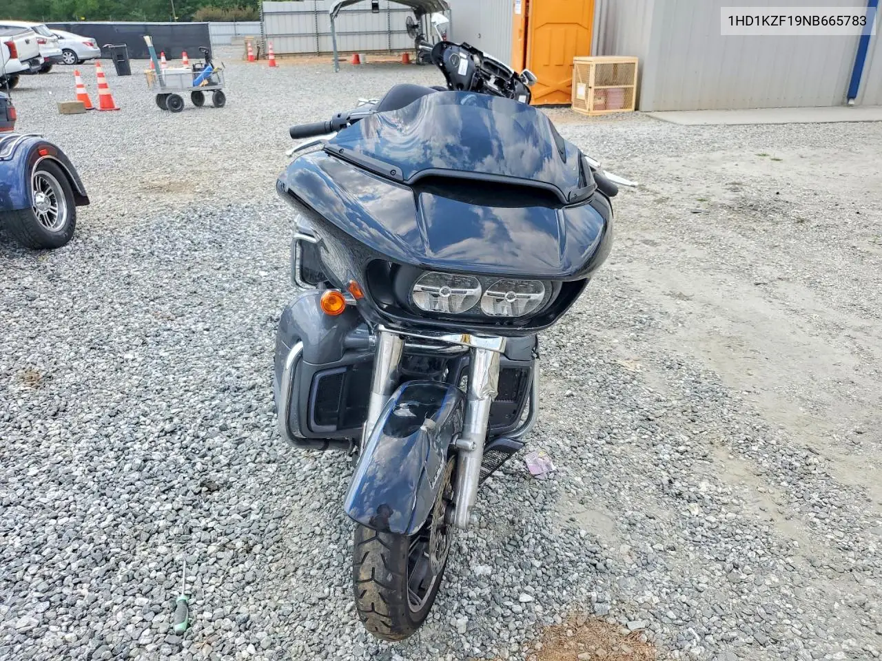 2022 Harley-Davidson Fltrk VIN: 1HD1KZF19NB665783 Lot: 58924806