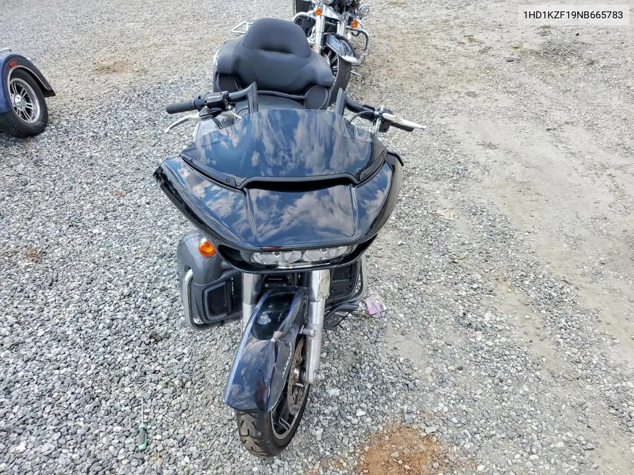 2022 Harley-Davidson Fltrk VIN: 1HD1KZF19NB665783 Lot: 58924806