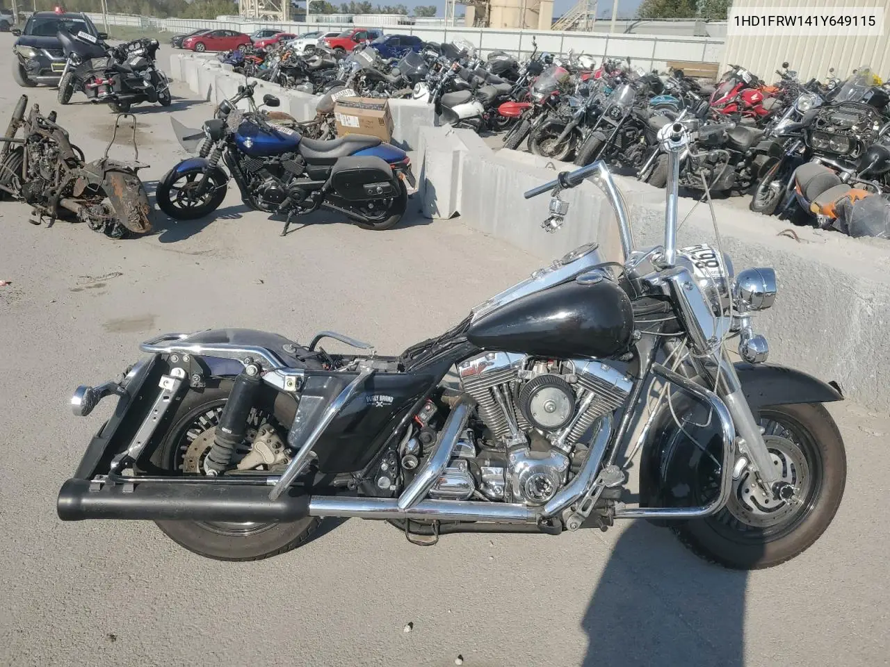 2001 Harley Davidson Flhrci VIN: 1HD1FRW141Y649115 Lot: 86147605