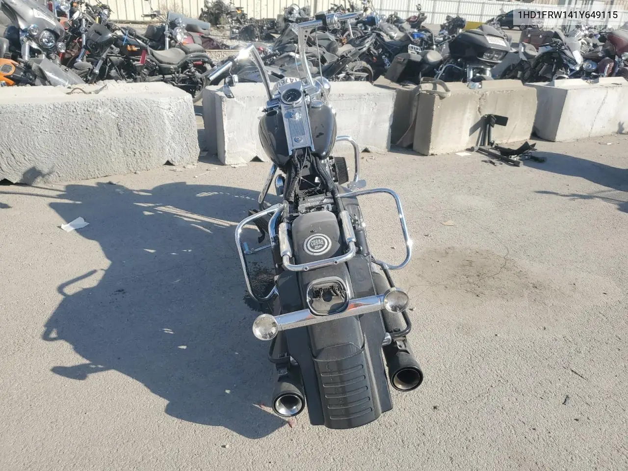 2001 Harley Davidson Flhrci VIN: 1HD1FRW141Y649115 Lot: 86147605