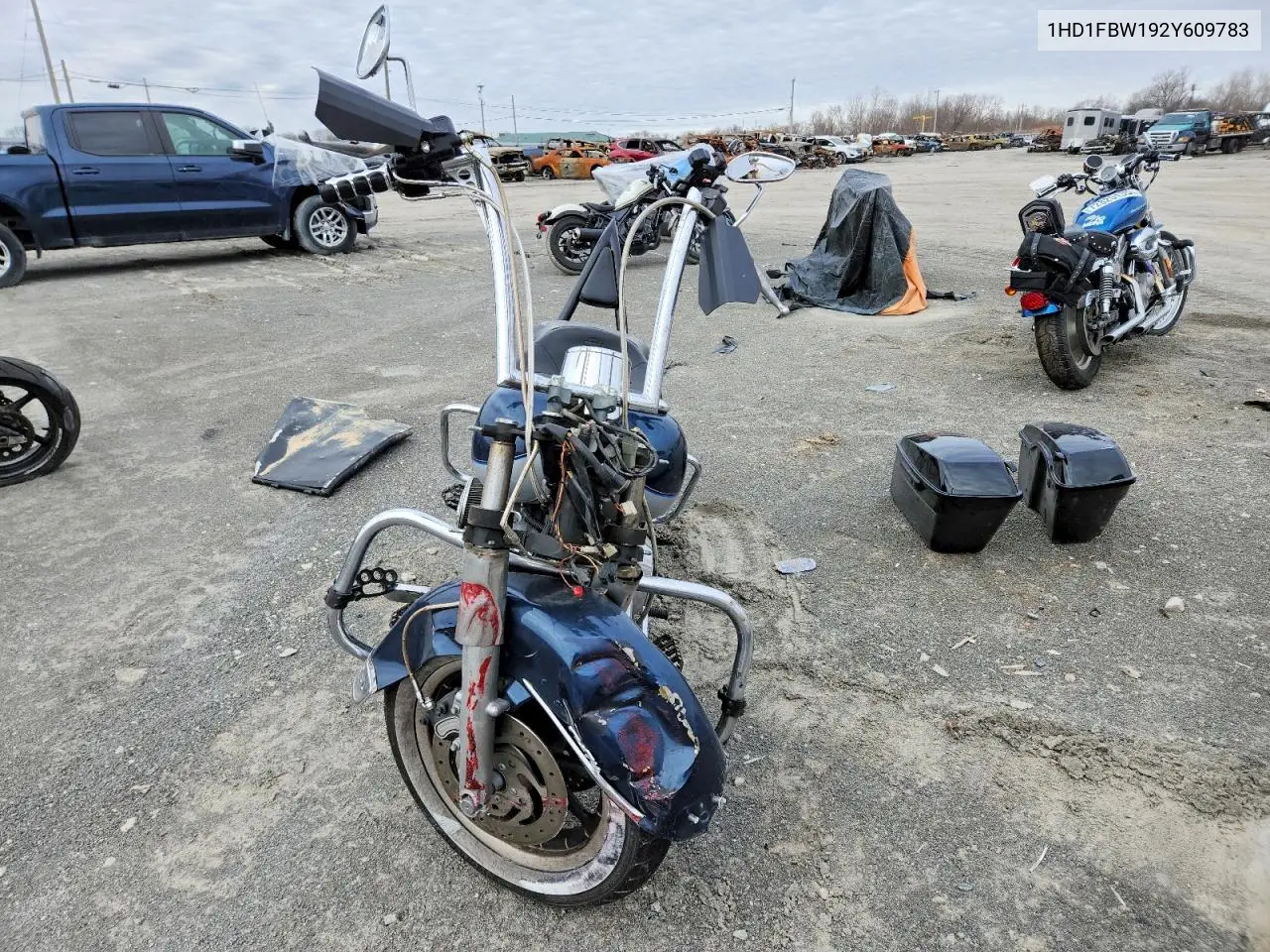 2002 Harley-Davidson Flhri VIN: 1HD1FBW192Y609783 Lot: 72983715