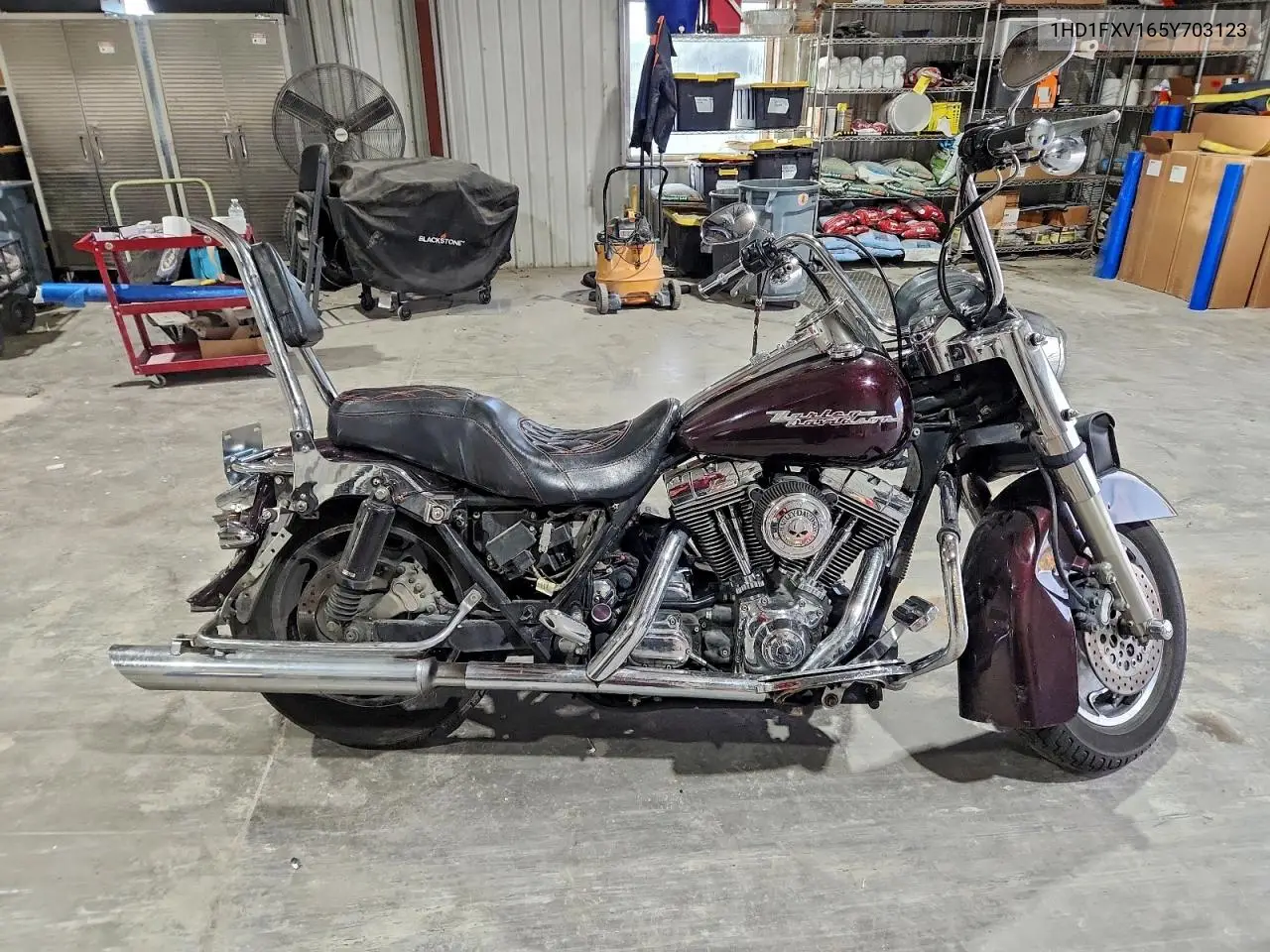 2005 Harley Davidson Flhrs Road King VIN: 1HD1FXV165Y703123 Lot: 96632825
