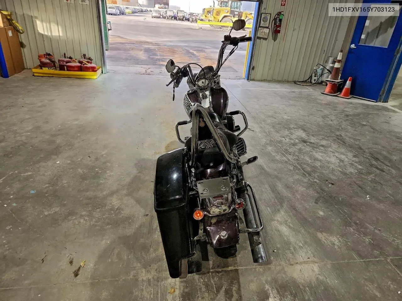 2005 Harley Davidson Flhrs Road King VIN: 1HD1FXV165Y703123 Lot: 96632825