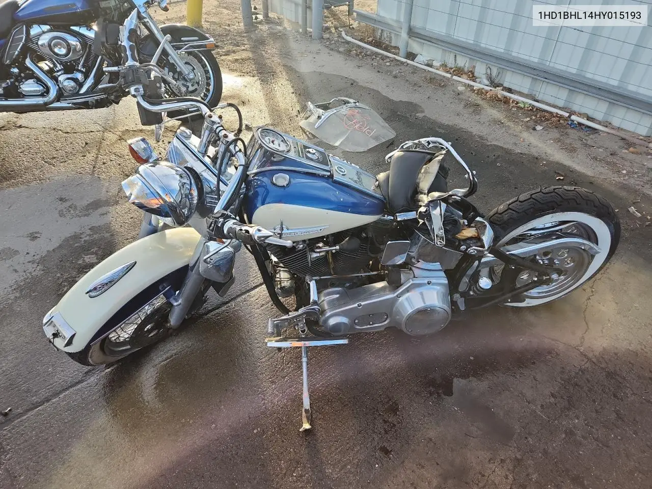 1987 Harley-Davidson Fxst VIN: 1HD1BHL14HY015193 Lot: 92181325