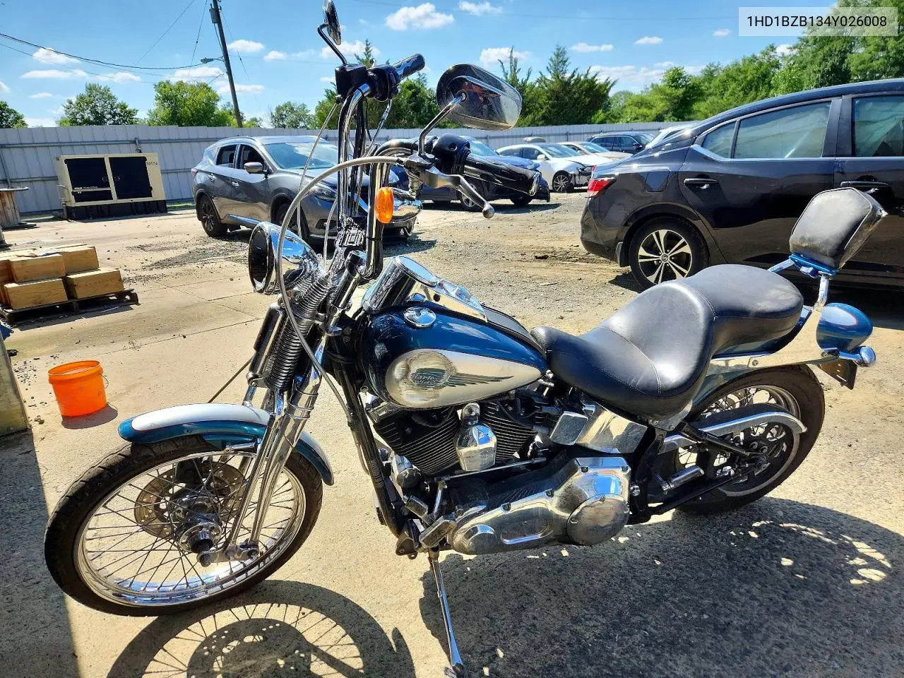 2004 Harley-Davidson Fxstsi VIN: 1HD1BZB134Y026008 Lot: 60006736