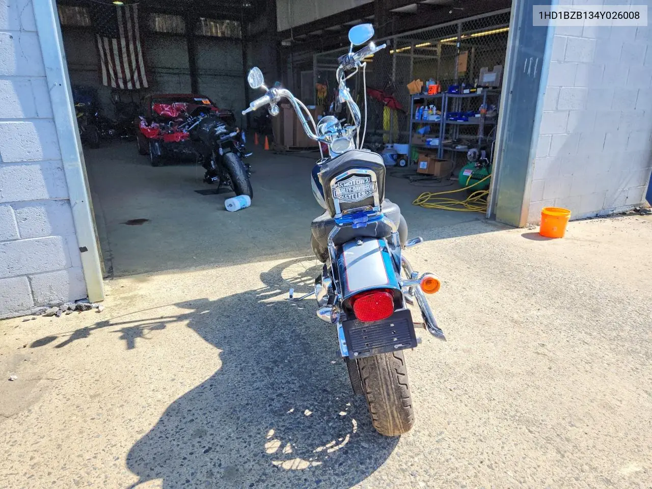 2004 Harley-Davidson Fxstsi VIN: 1HD1BZB134Y026008 Lot: 60006736