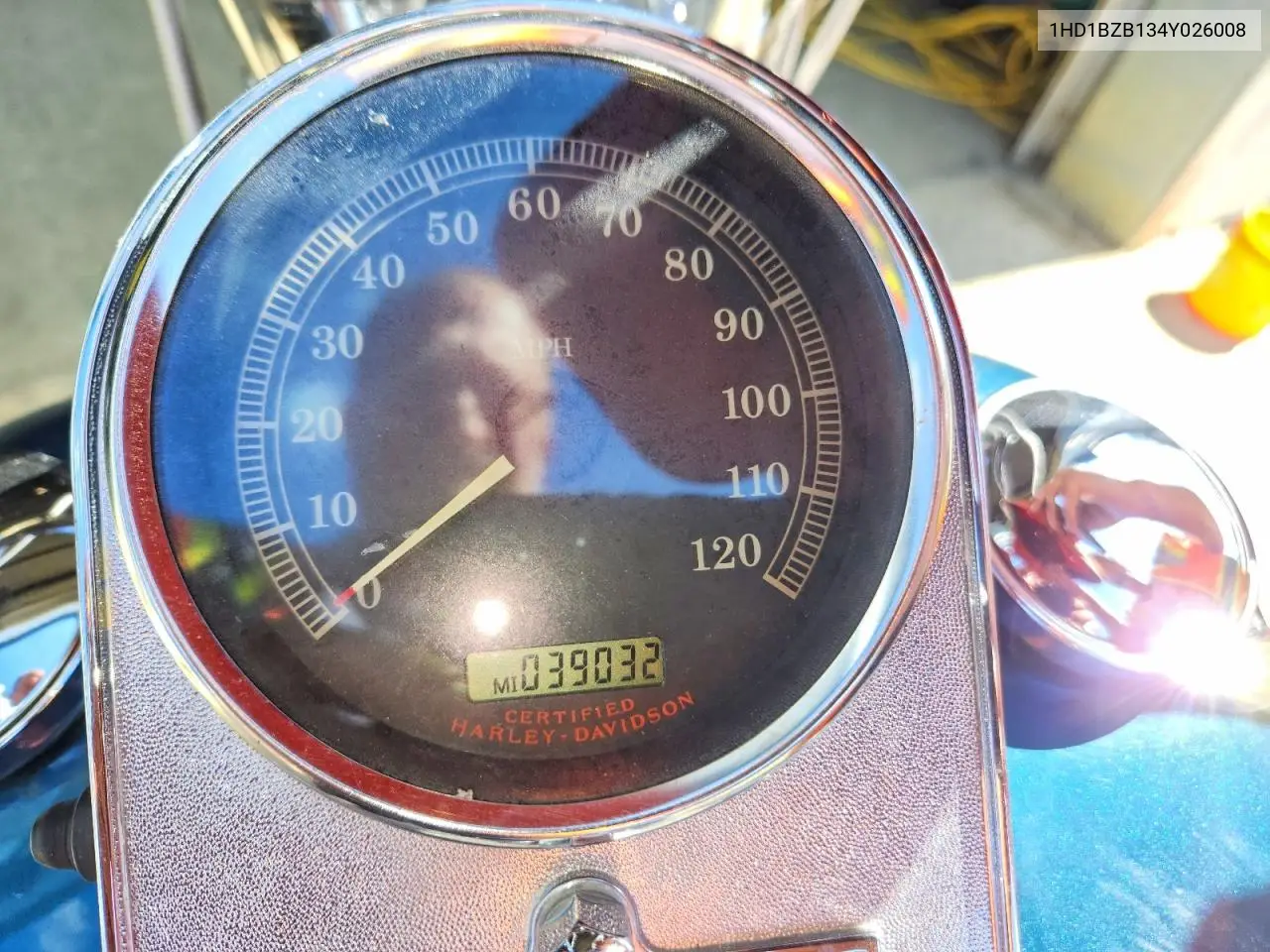 2004 Harley-Davidson Fxstsi VIN: 1HD1BZB134Y026008 Lot: 60006736