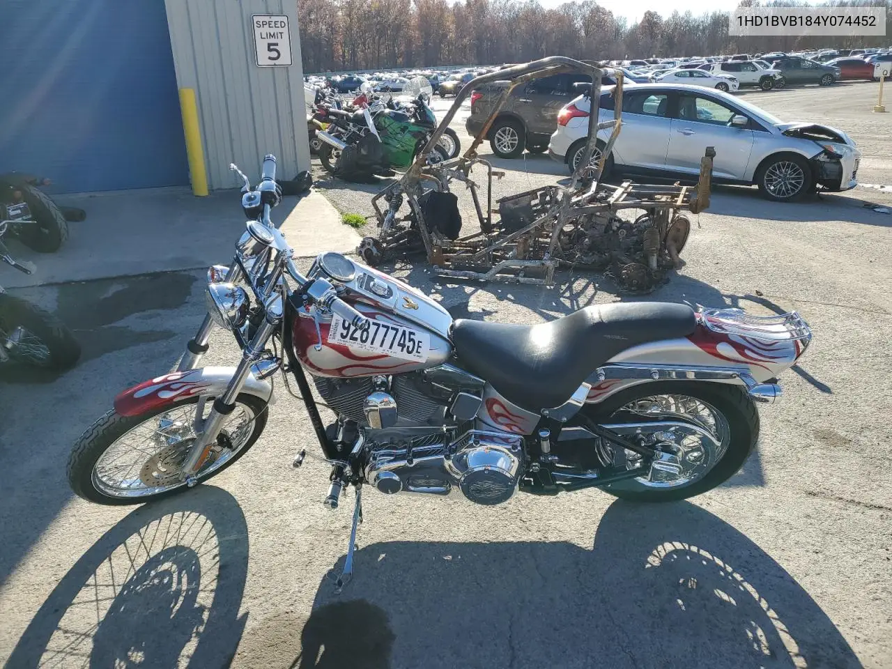 1HD1BVB184Y074452 2004 Harley-Davidson Fxsti