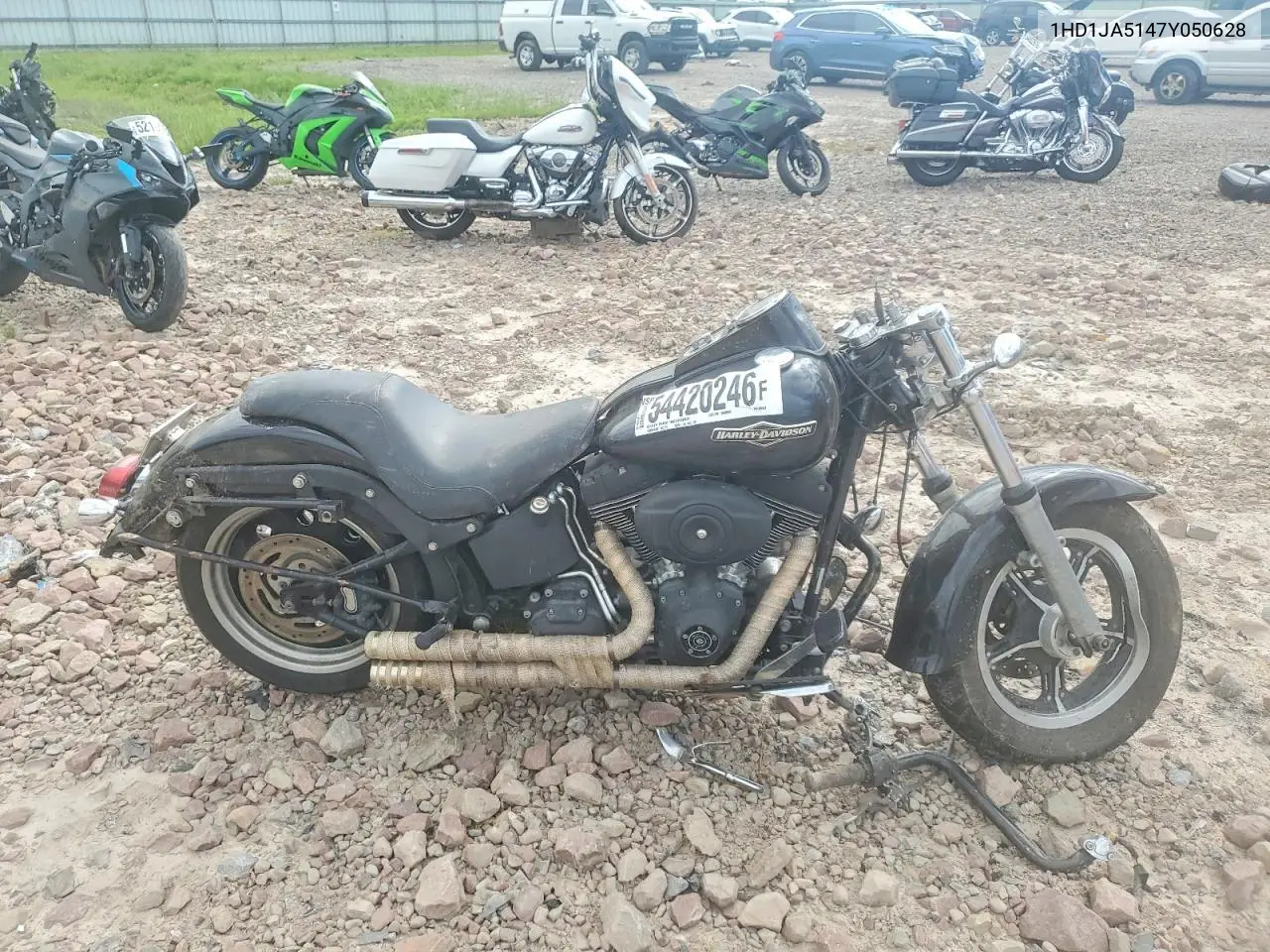 2007 Harley-Davidson Fxstb VIN: 1HD1JA5147Y050628 Lot: 54420246