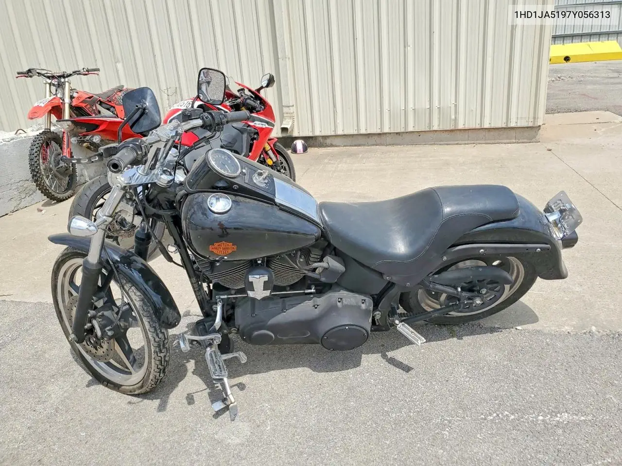 2007 Harley-Davidson Fxstb VIN: 1HD1JA5197Y056313 Lot: 55540426