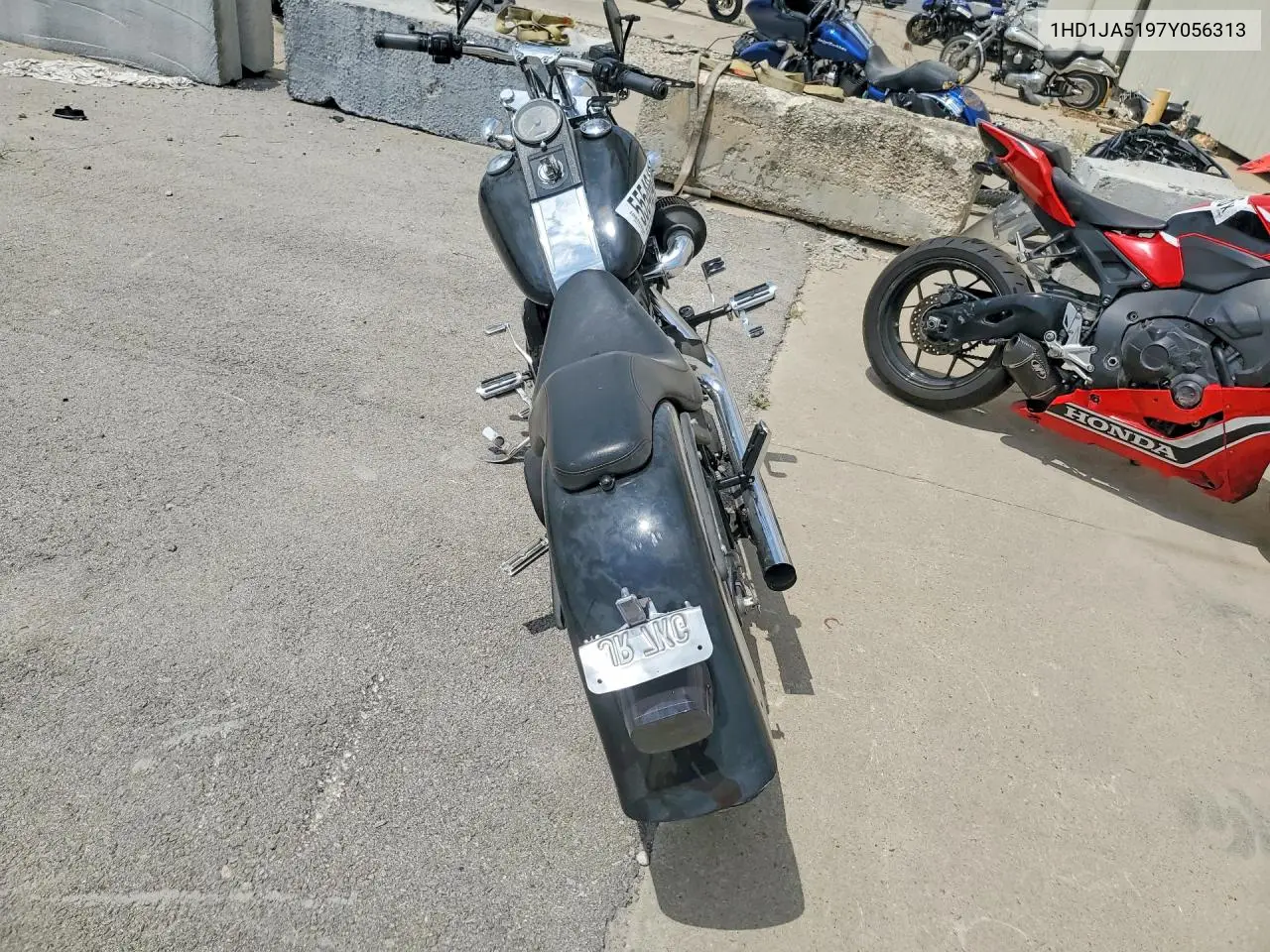 2007 Harley-Davidson Fxstb VIN: 1HD1JA5197Y056313 Lot: 55540426