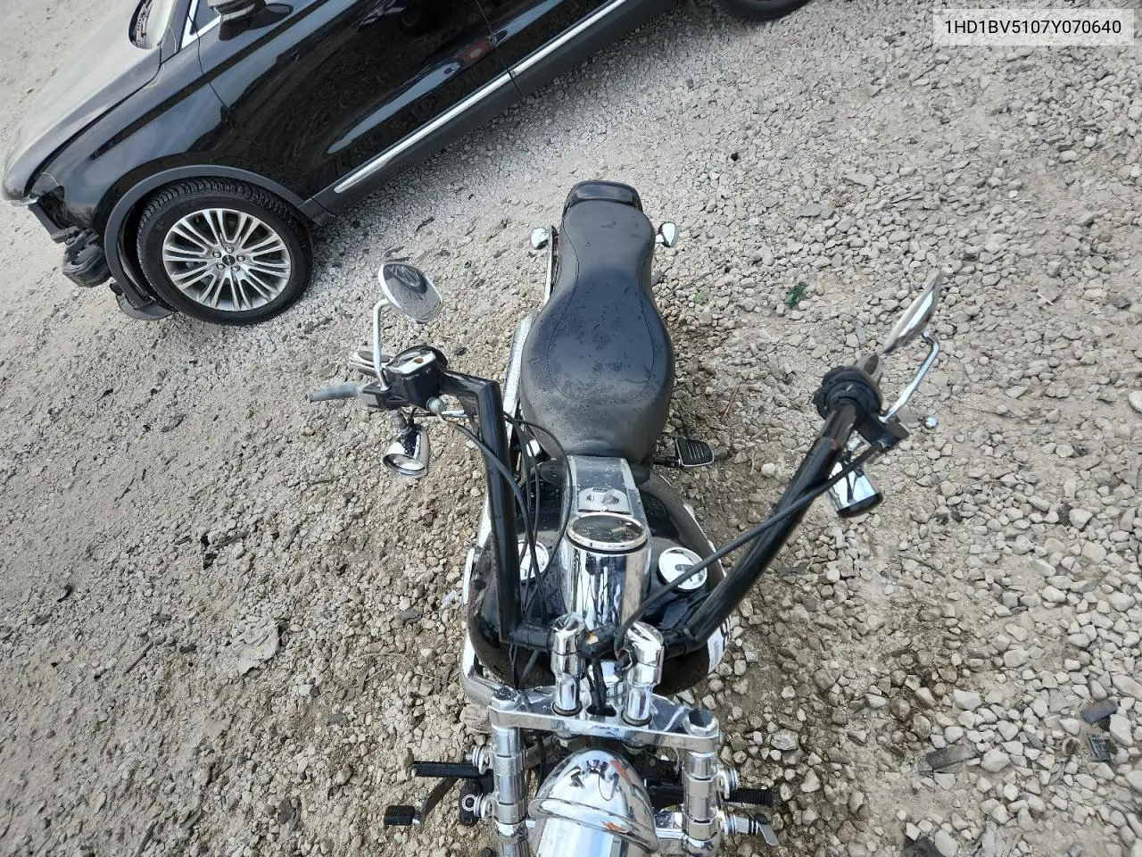2007 Harley-Davidson Fxst VIN: 1HD1BV5107Y070640 Lot: 80744965