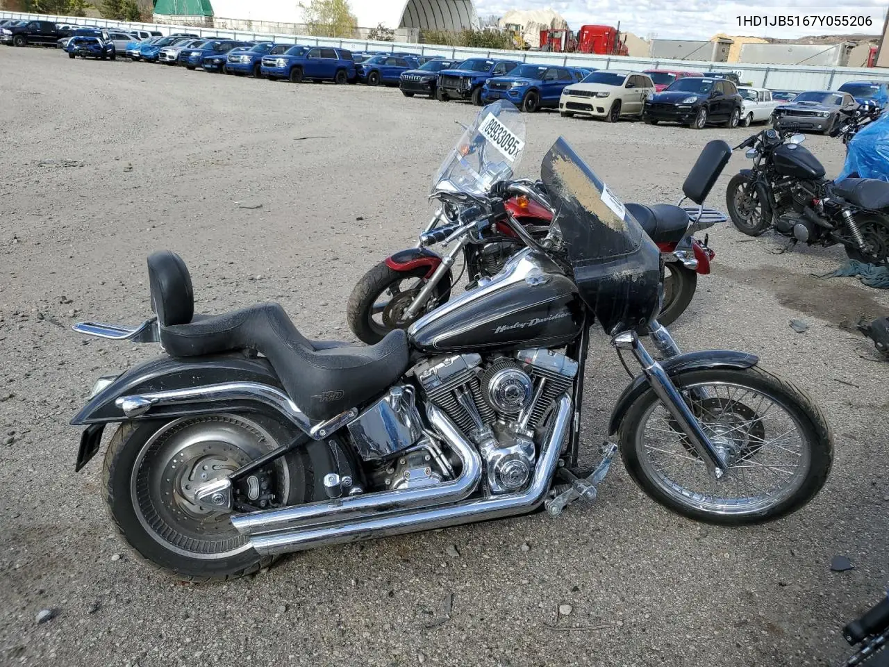1HD1JB5167Y055206 2007 Harley-Davidson Fxstd