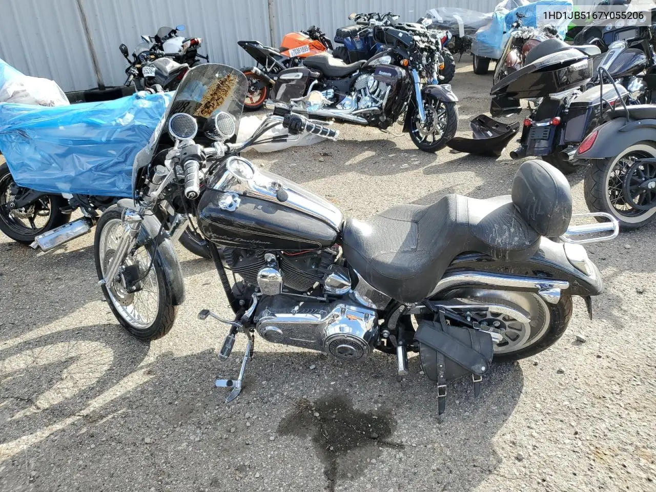 1HD1JB5167Y055206 2007 Harley-Davidson Fxstd