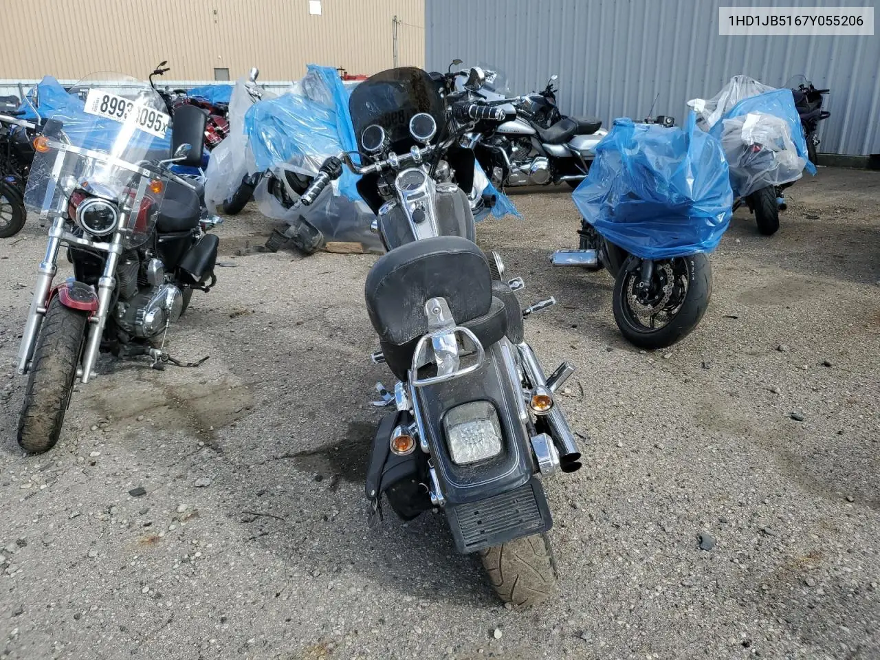 1HD1JB5167Y055206 2007 Harley-Davidson Fxstd