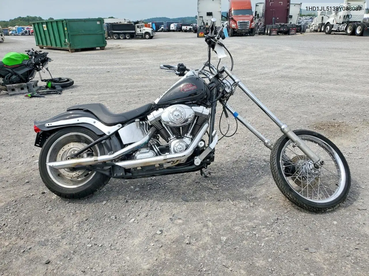 2008 Harley-Davidson Fxstc VIN: 1HD1JL5138Y088087 Lot: 51533256