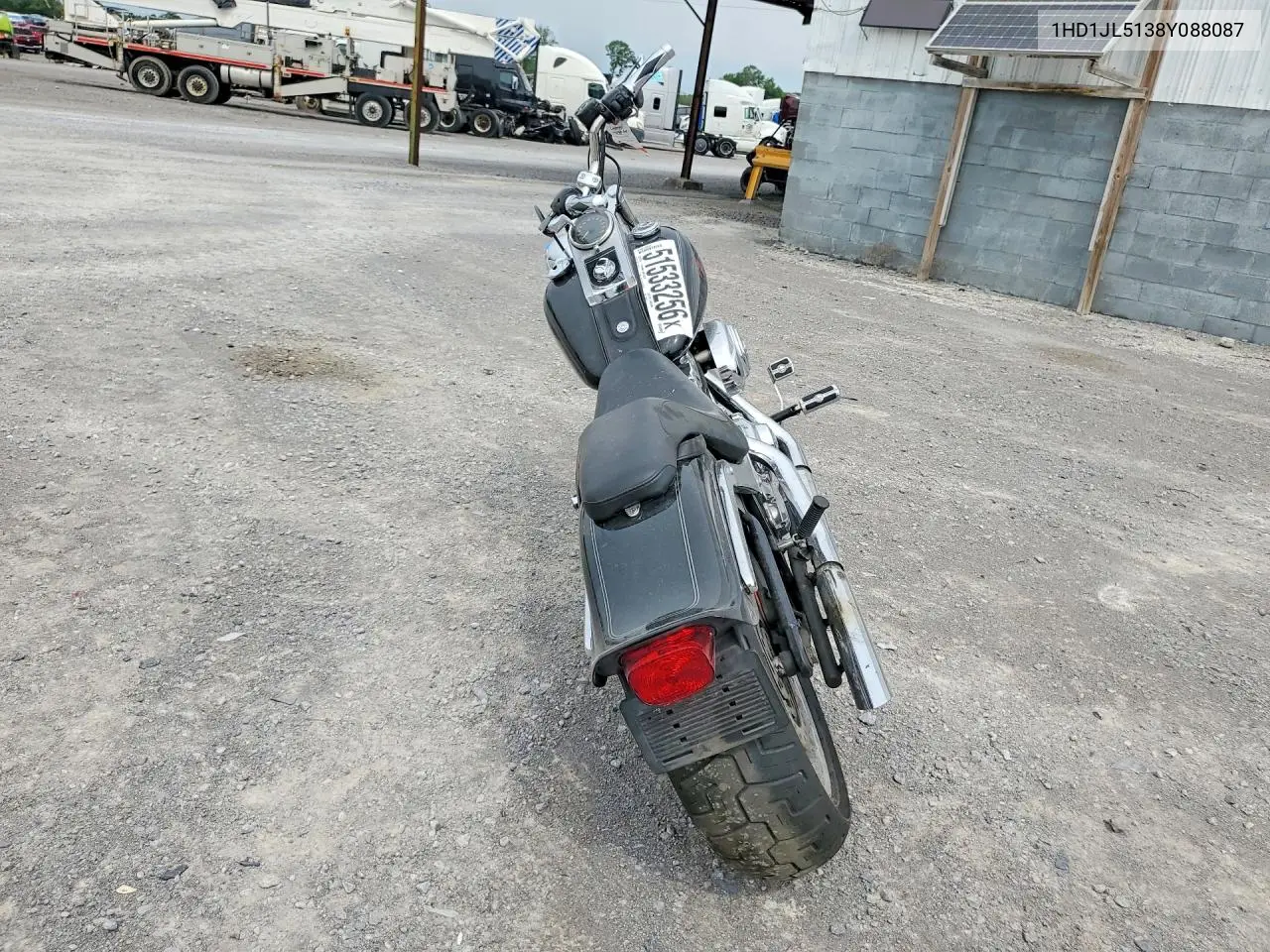 2008 Harley-Davidson Fxstc VIN: 1HD1JL5138Y088087 Lot: 51533256