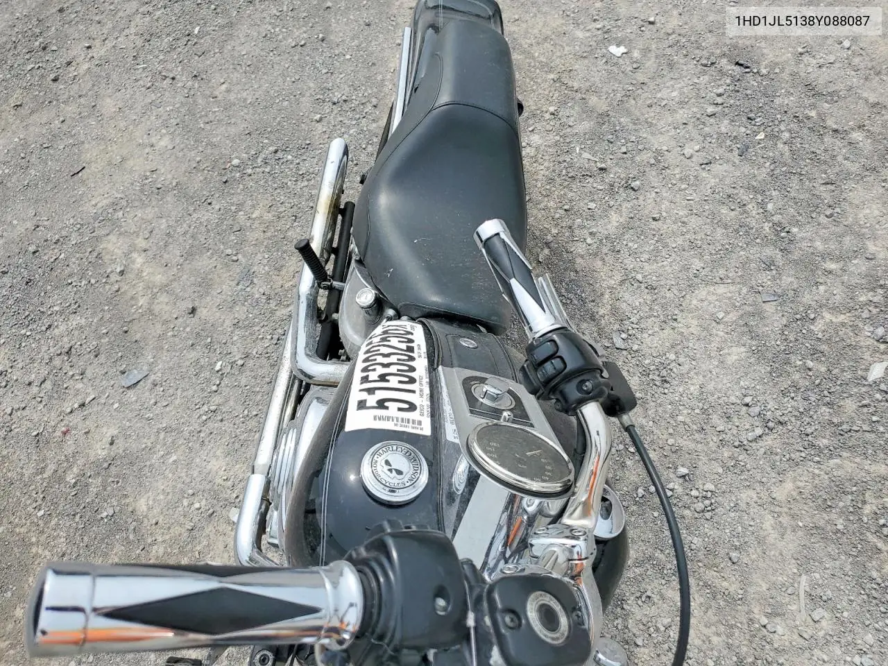 2008 Harley-Davidson Fxstc VIN: 1HD1JL5138Y088087 Lot: 51533256
