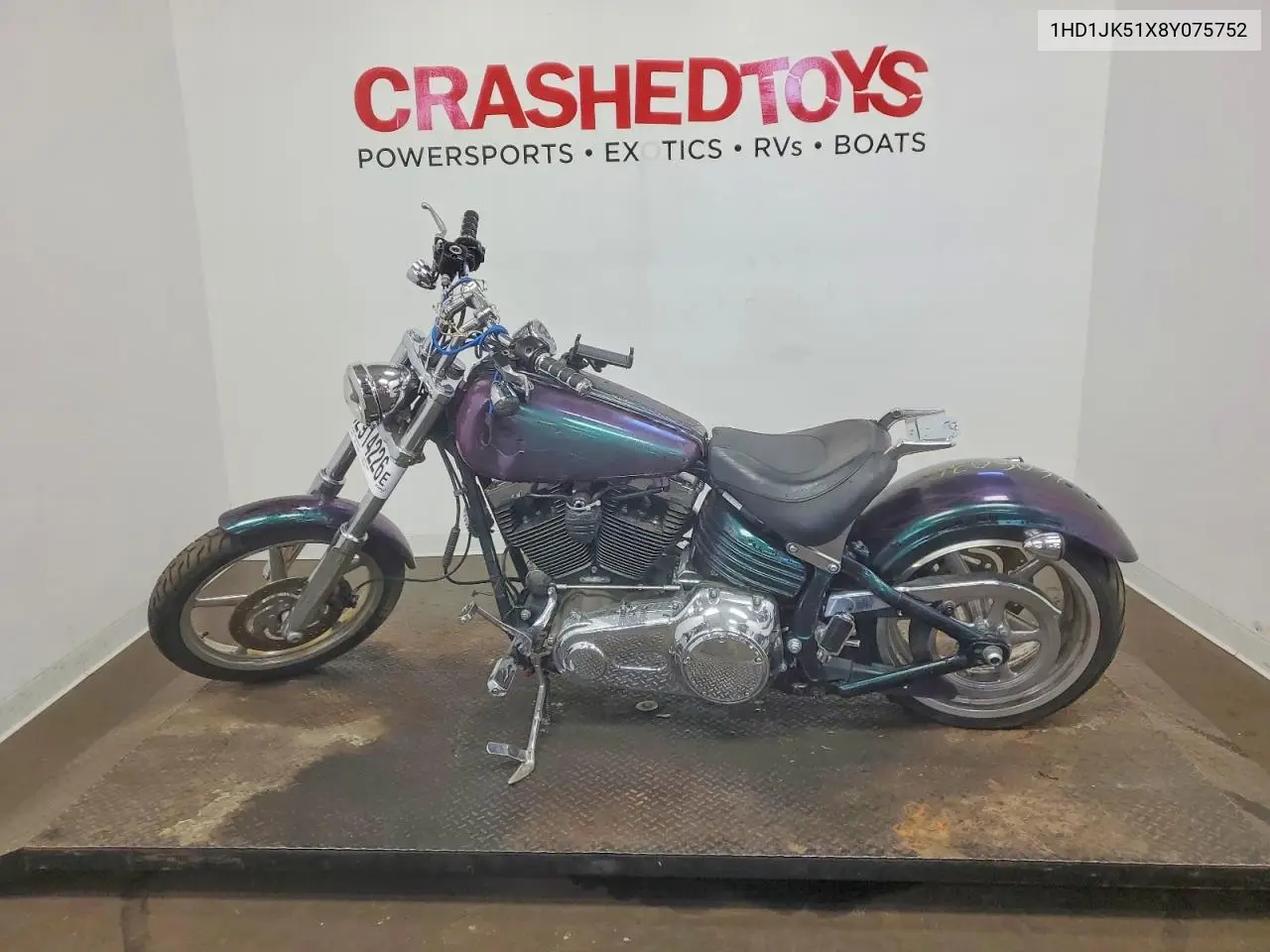 2008 Harley-Davidson Fxcwc VIN: 1HD1JK51X8Y075752 Lot: 52914226