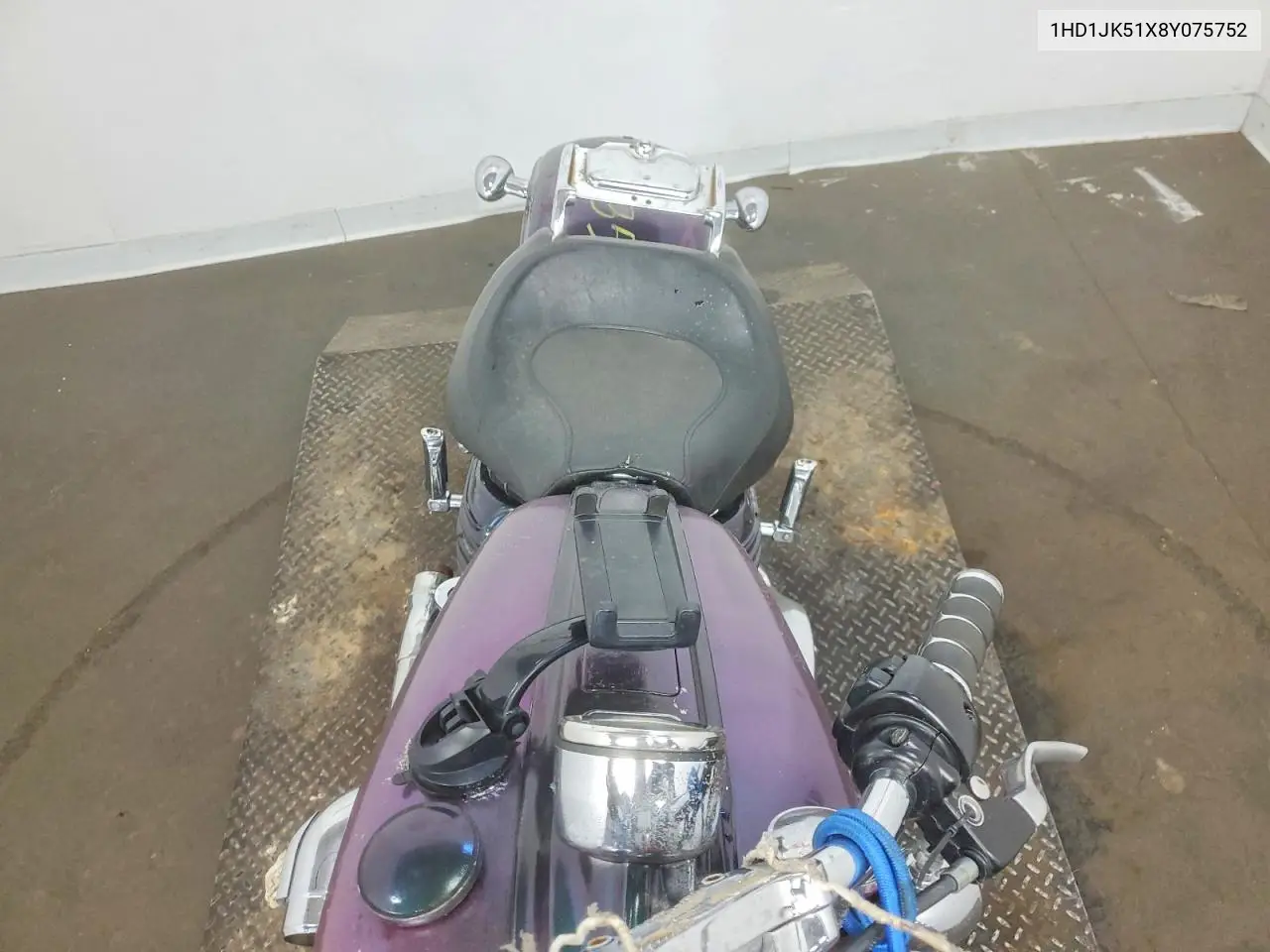2008 Harley-Davidson Fxcwc VIN: 1HD1JK51X8Y075752 Lot: 52914226