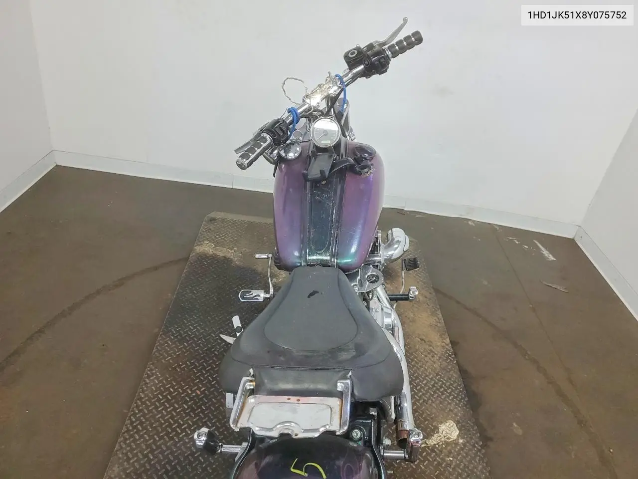 2008 Harley-Davidson Fxcwc VIN: 1HD1JK51X8Y075752 Lot: 52914226
