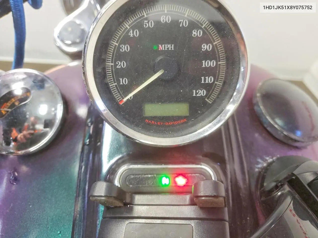 2008 Harley-Davidson Fxcwc VIN: 1HD1JK51X8Y075752 Lot: 52914226