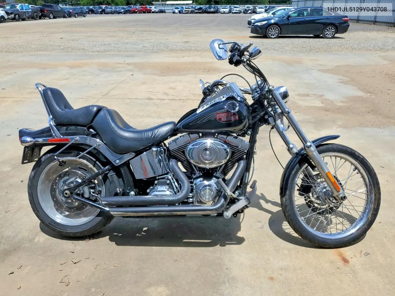 2009 Harley-Davidson Fxstc VIN: 1HD1JL5129Y043708 Lot: 57656766