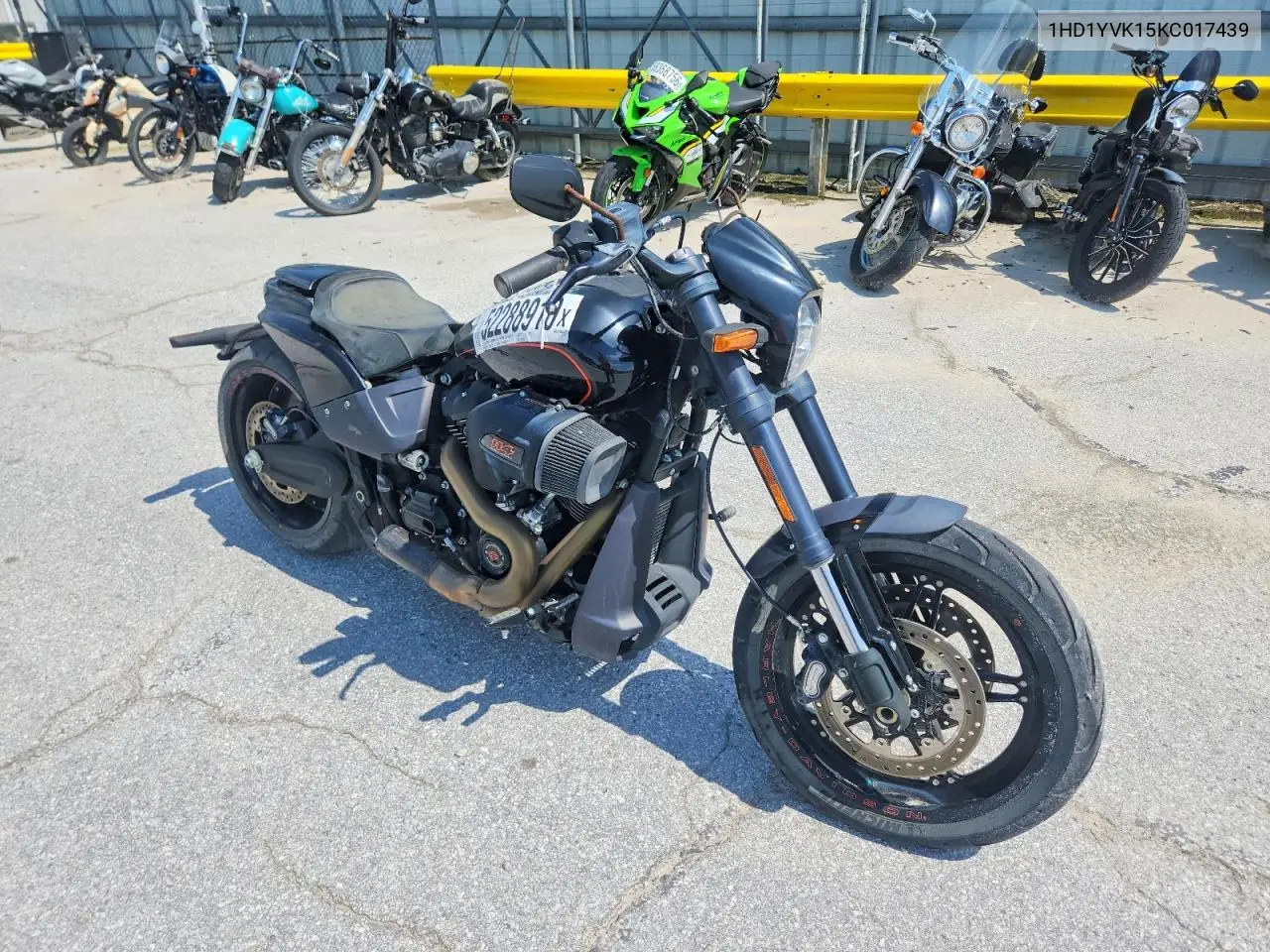 2019 Harley-Davidson Fxdrs VIN: 1HD1YVK15KC017439 Lot: 52288910