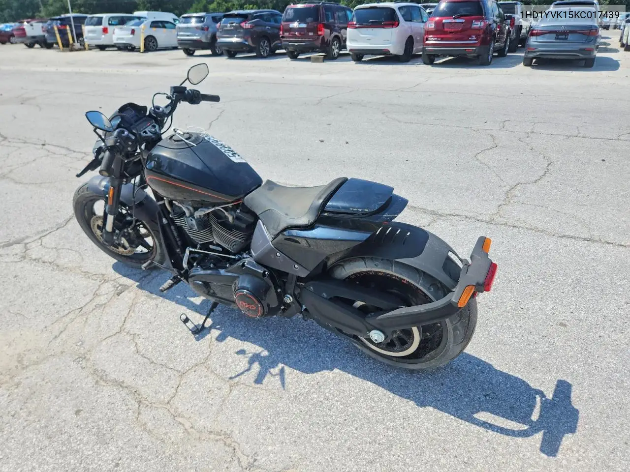 2019 Harley-Davidson Fxdrs VIN: 1HD1YVK15KC017439 Lot: 52288910