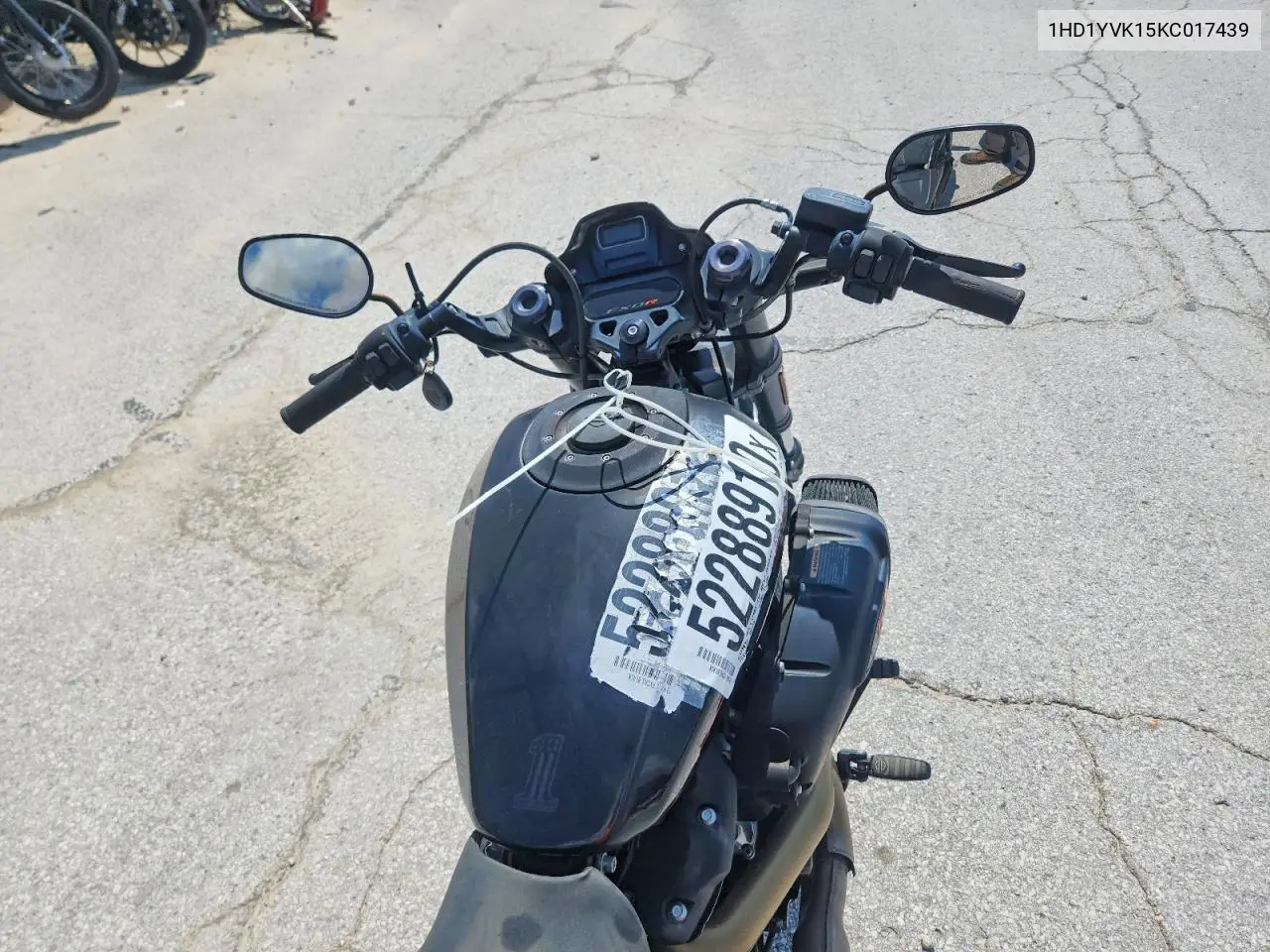 2019 Harley-Davidson Fxdrs VIN: 1HD1YVK15KC017439 Lot: 52288910