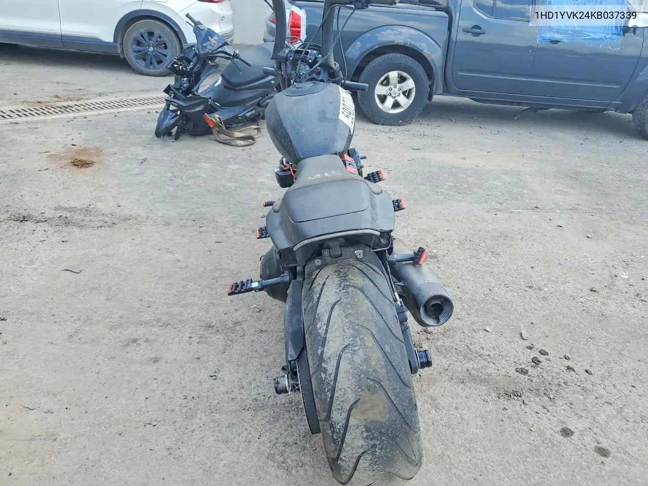 2019 Harley-Davidson Fxdrs VIN: 1HD1YVK24KB037339 Lot: 59077616