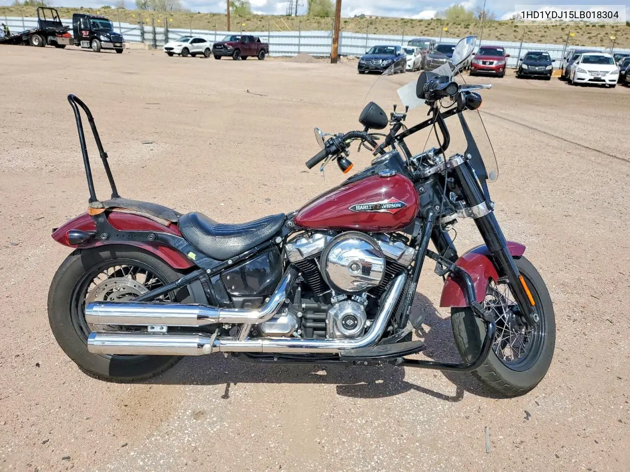 2020 Harley Davidson Flsl VIN: 1HD1YDJ15LB018304 Lot: 48605216