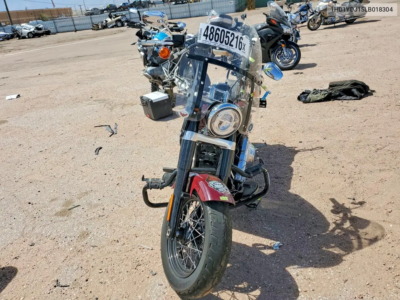 2020 Harley Davidson Flsl VIN: 1HD1YDJ15LB018304 Lot: 48605216