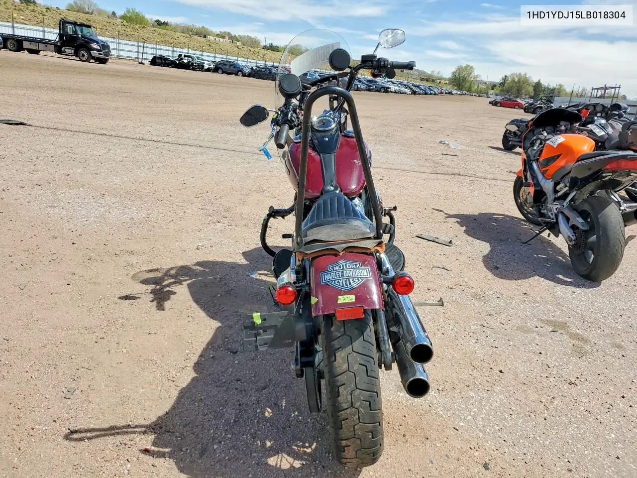 2020 Harley Davidson Flsl VIN: 1HD1YDJ15LB018304 Lot: 48605216