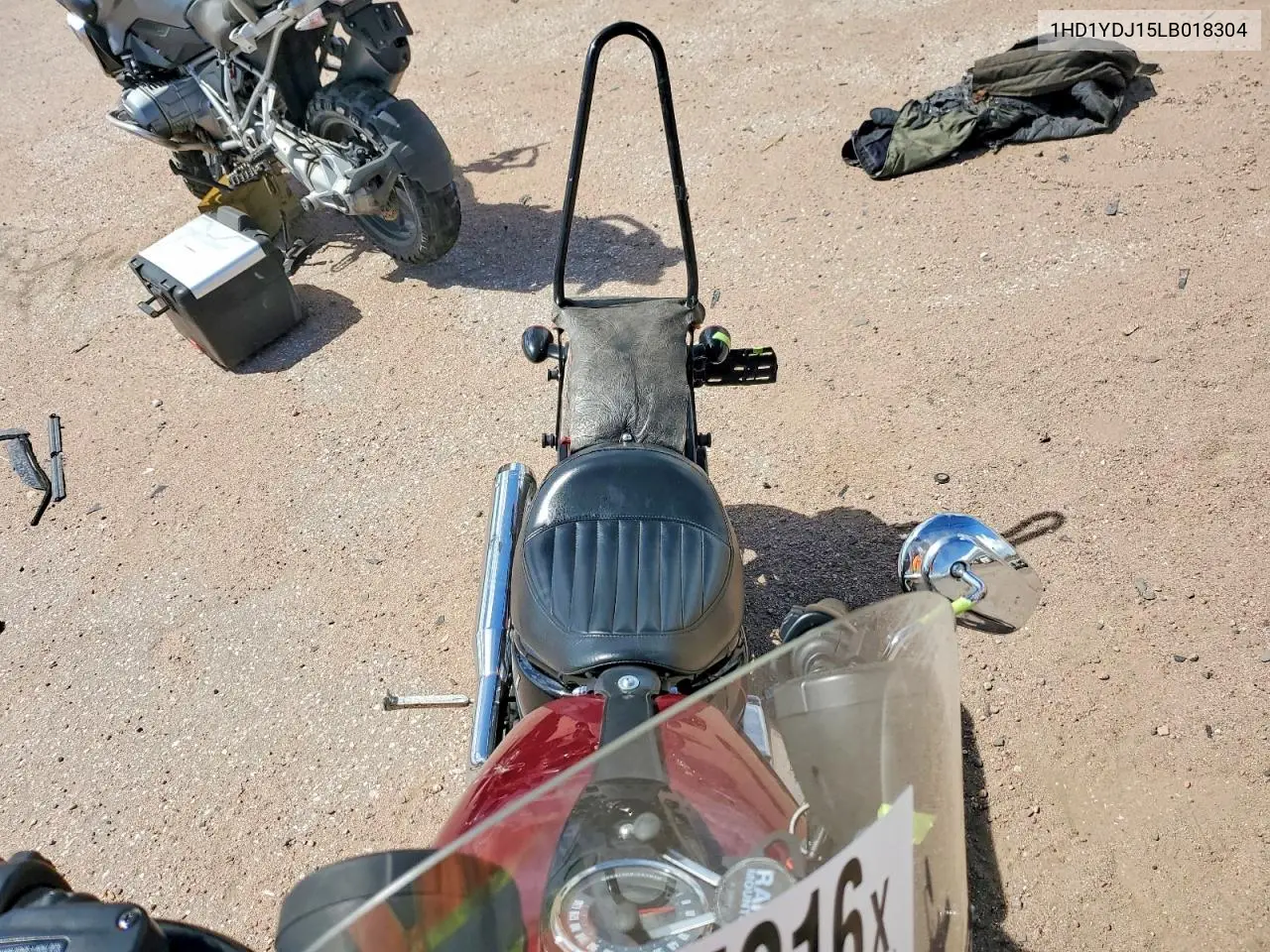 2020 Harley Davidson Flsl VIN: 1HD1YDJ15LB018304 Lot: 48605216