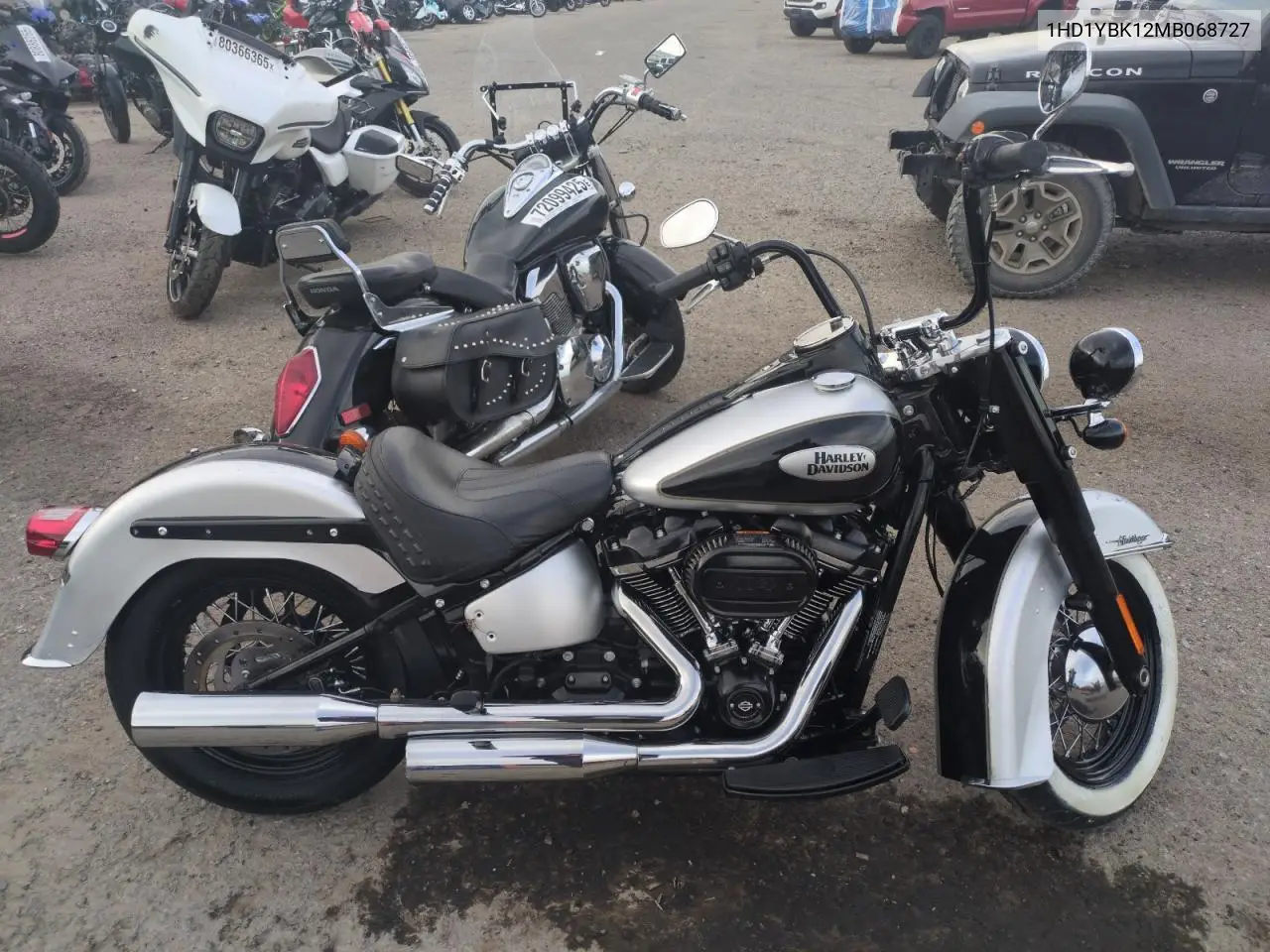 2021 Harley Davidson Flhcs VIN: 1HD1YBK12MB068727 Lot: 50635496