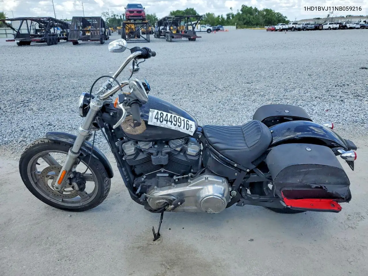 2022 Harley-Davidson Fxst VIN: 1HD1BVJ11NB059216 Lot: 48449916