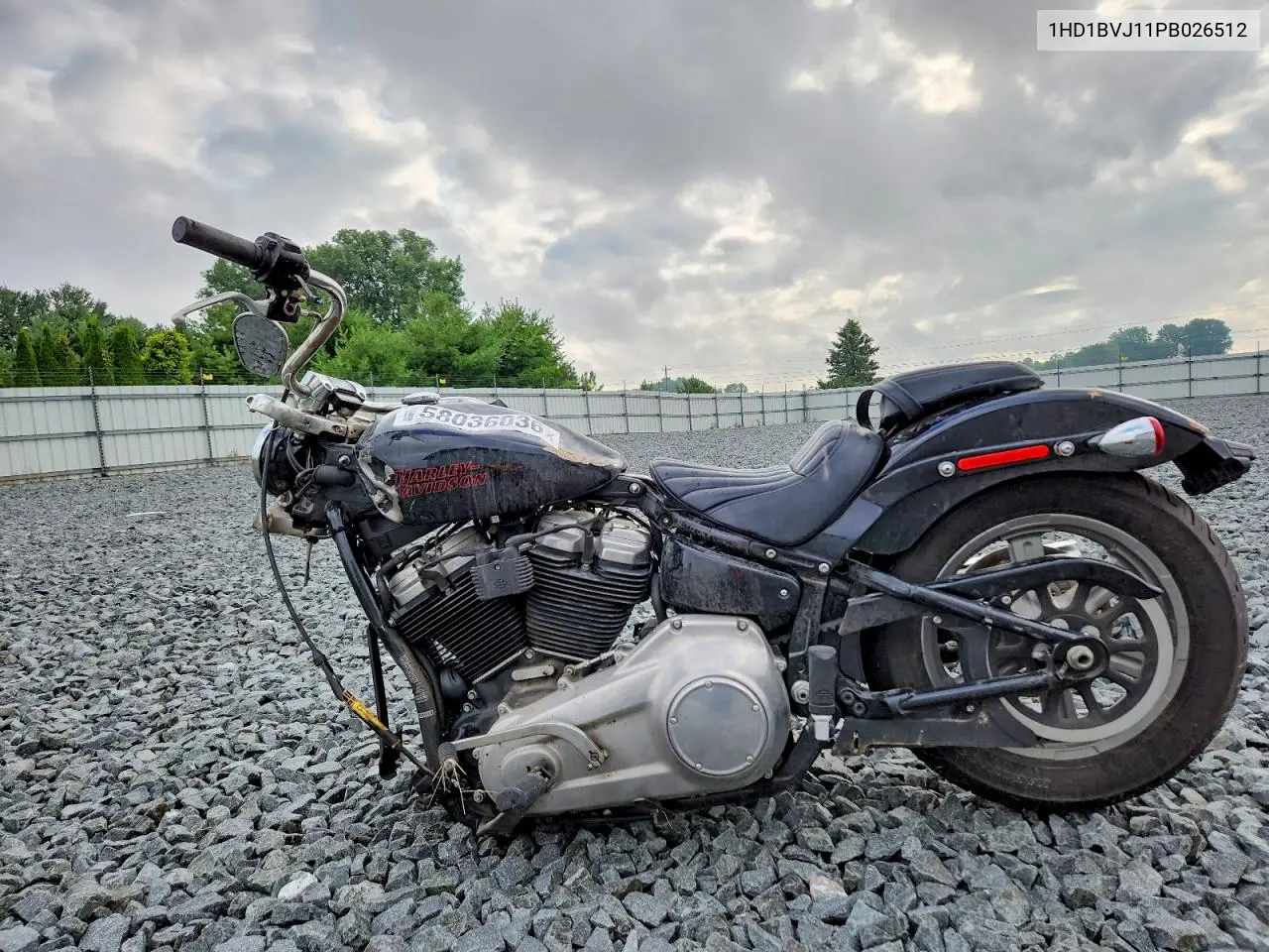 2023 Harley-Davidson Fxst VIN: 1HD1BVJ11PB026512 Lot: 58036036