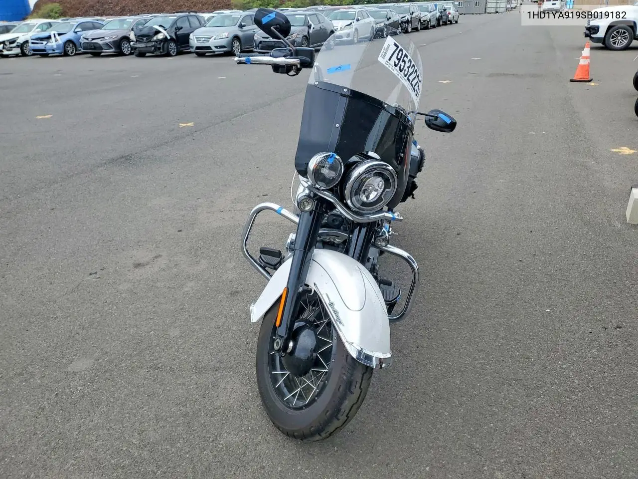 2025 Harley Davidson Flhc VIN: 1HD1YA919SB019182 Lot: 79532225