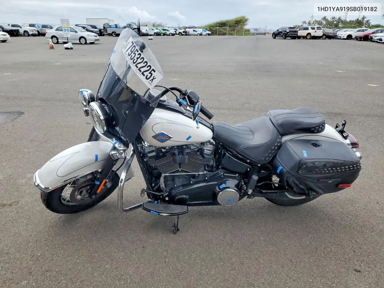 2025 Harley Davidson Flhc VIN: 1HD1YA919SB019182 Lot: 79532225