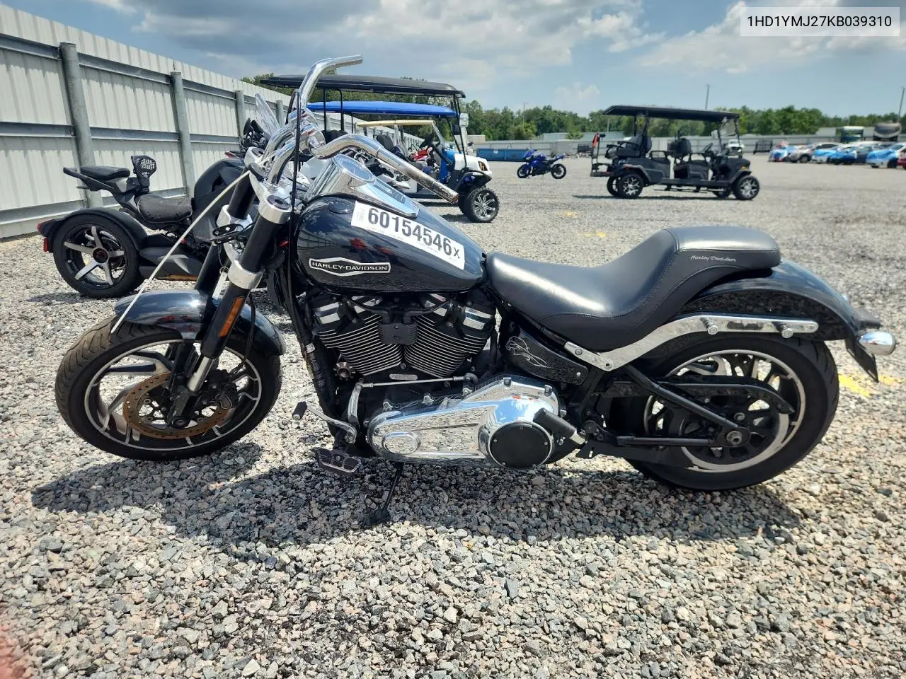 2019 Harley-Davidson Flsb VIN: 1HD1YMJ27KB039310 Lot: 60154546