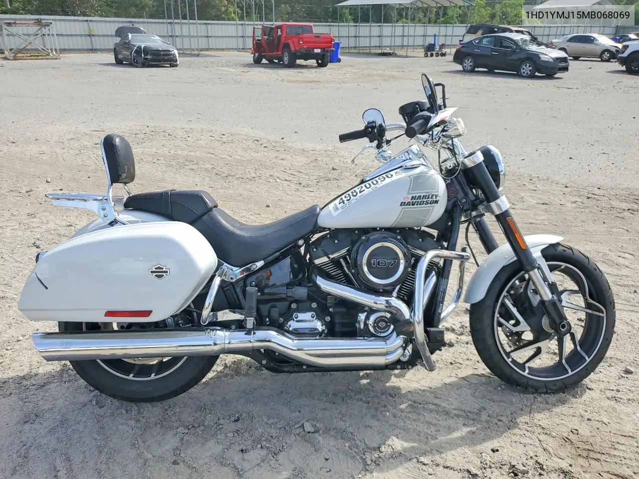 2021 Harley Davidson Flsb VIN: 1HD1YMJ15MB068069 Lot: 49820096
