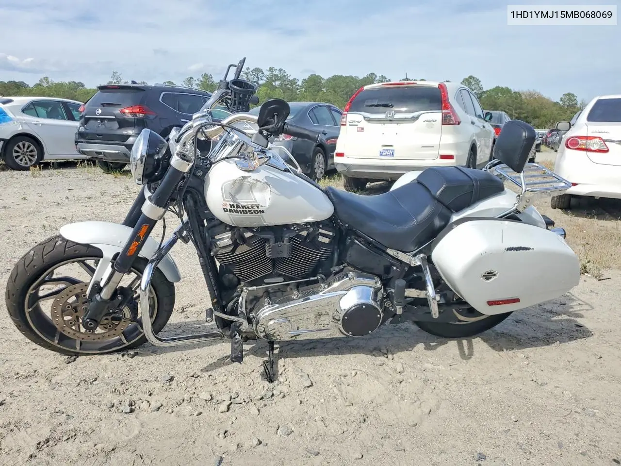 2021 Harley Davidson Flsb VIN: 1HD1YMJ15MB068069 Lot: 49820096