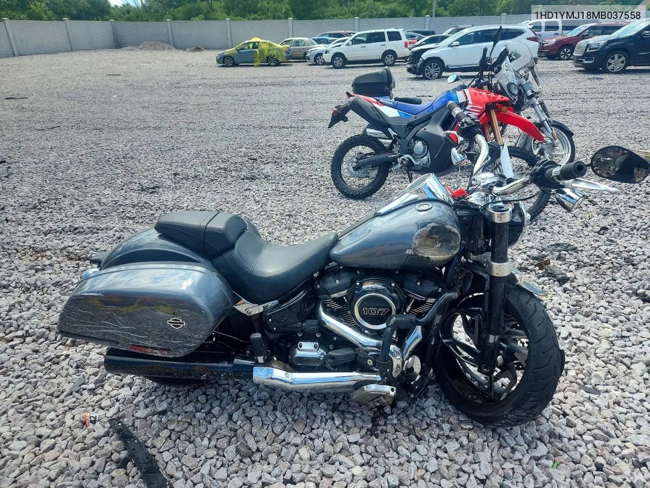 2021 Harley-Davidson Flsb VIN: 1HD1YMJ18MB037558 Lot: 58080196
