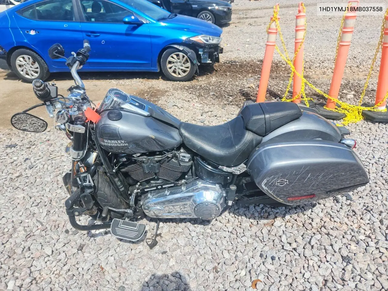 2021 Harley-Davidson Flsb VIN: 1HD1YMJ18MB037558 Lot: 58080196