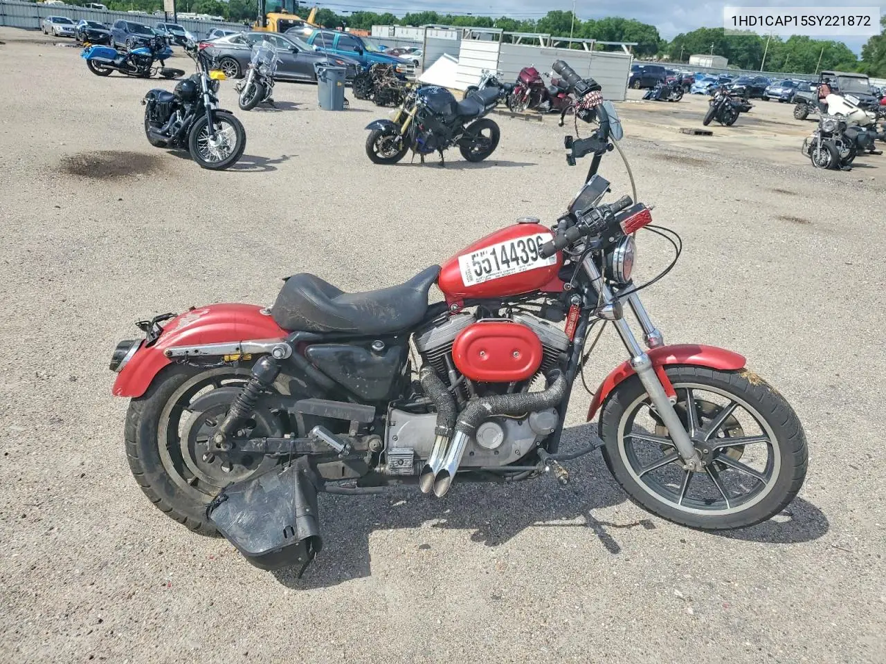 1995 Harley-Davidson Xl1200 VIN: 1HD1CAP15SY221872 Lot: 55144396