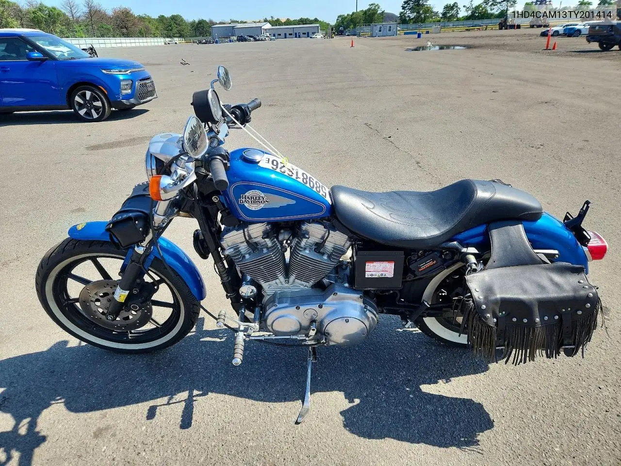 1996 Harley-Davidson Xl883 VIN: 1HD4CAM13TY201414 Lot: 58981626